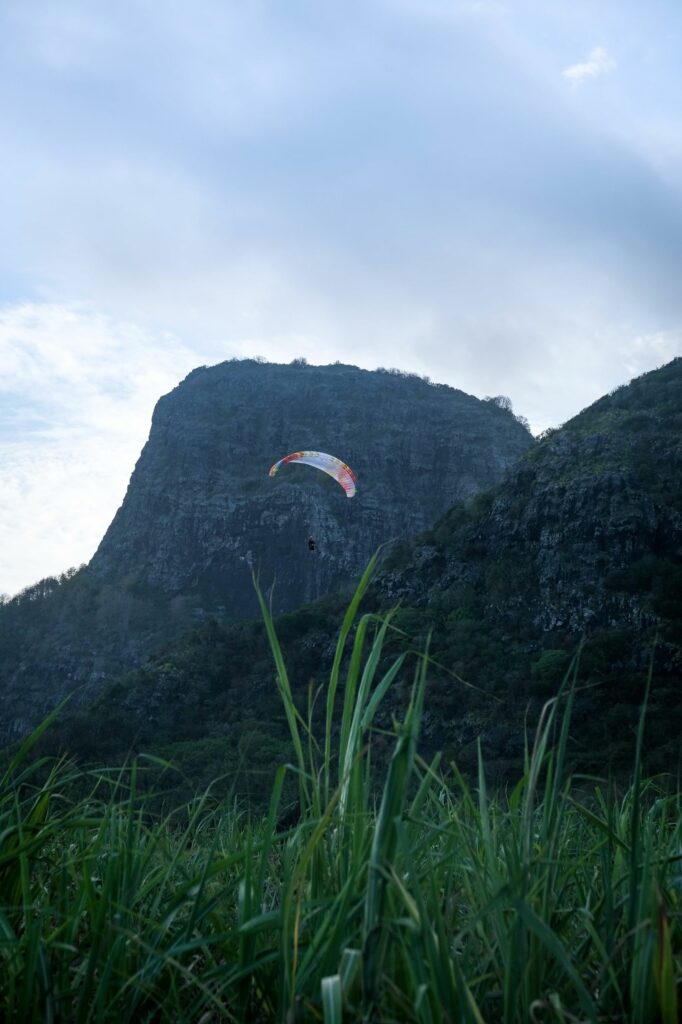 Parapente2- credit 1duvetpour2 Parapente dans les airs - Ile Maurice